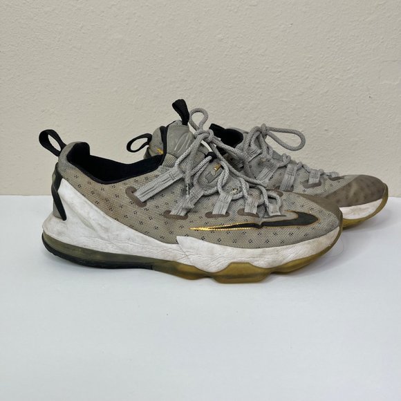Nike Other - Nike Men's Lebron 13 Low Cool Grey Basketball Shoe Size 11 831925-071 Metallic